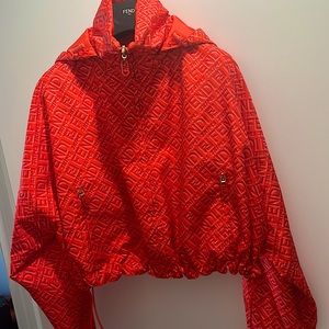 Fendi x Skims Cropped Wind Breaker - Never Worn